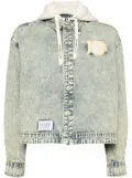AAPE BY *A BATHING APE® logo badge shirt - Blue