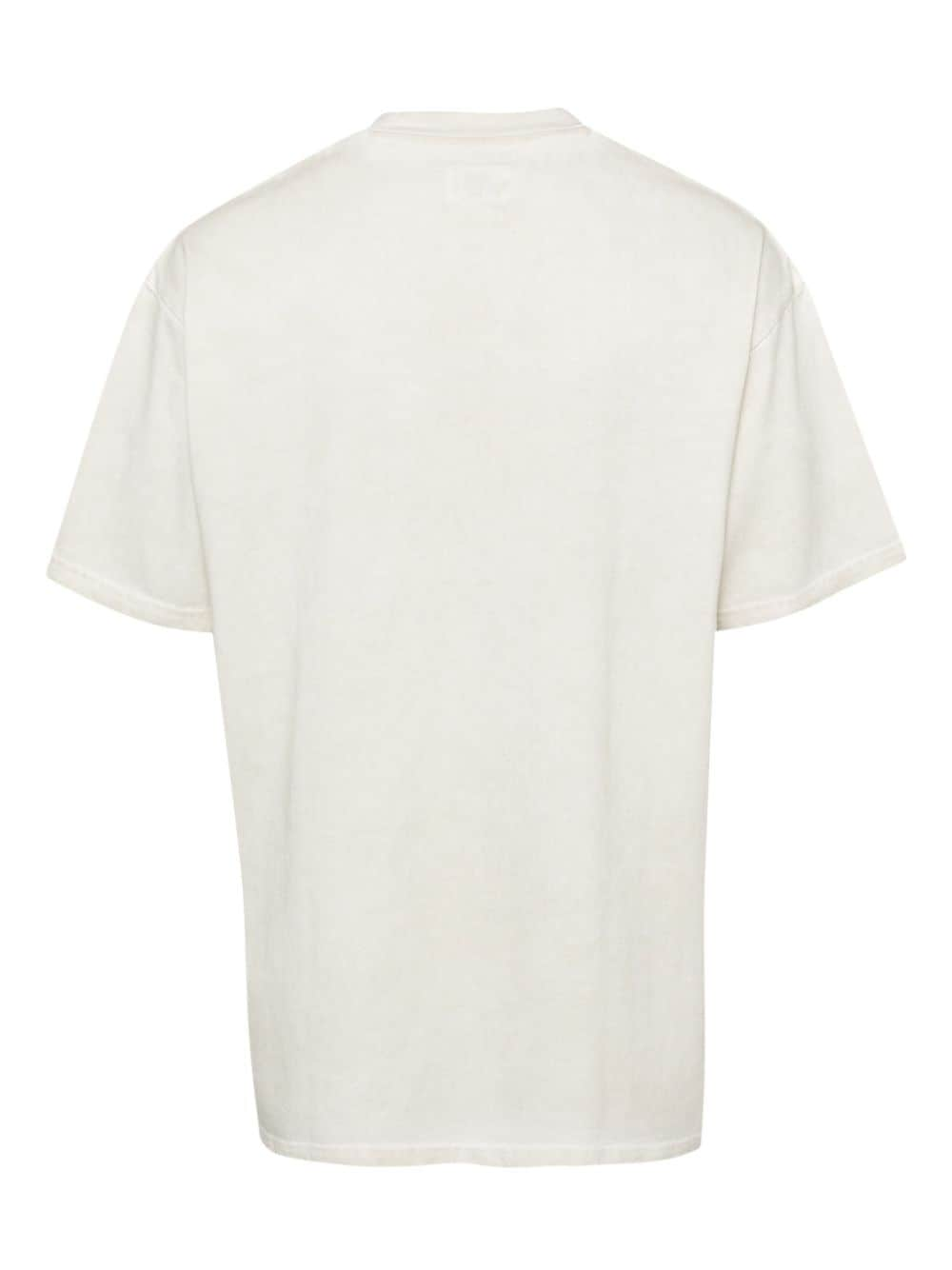 izzue T-shirt met tekst - Beige