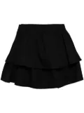 b+ab layered skirt - Black