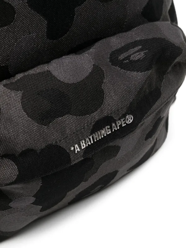 A BATHING APE ABC Camo Print Backpack Black FARFETCH CA