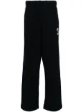 CHOCOOLATE logo-appliqué track pants - Blue