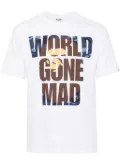 A BATHING APE® graphic print T-shirt - White