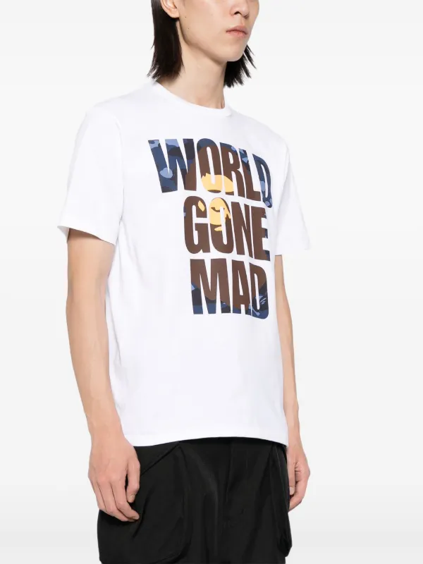 A BATHING APE® グラフィック Tシャツ | ホワイト | FARFETCH JP