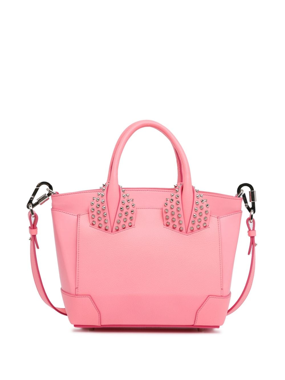 Christian Louboutin Pre-Owned 2000-2023 Studded Leather Eloise satchel - Roze