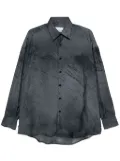 Costumein abstract-print shirt - Grey