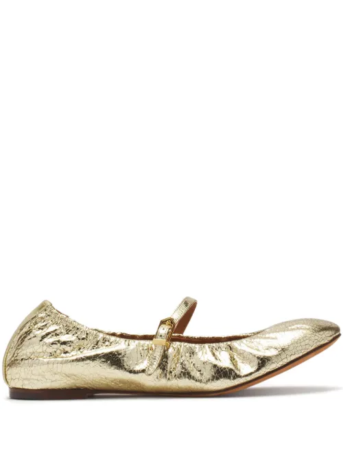 Ballerines à étiquette logo - Lanvin - Modalova