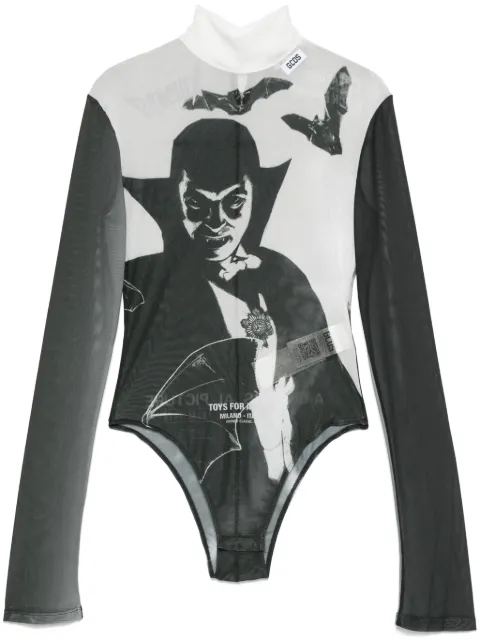 GCDS graphic-print bodysuit