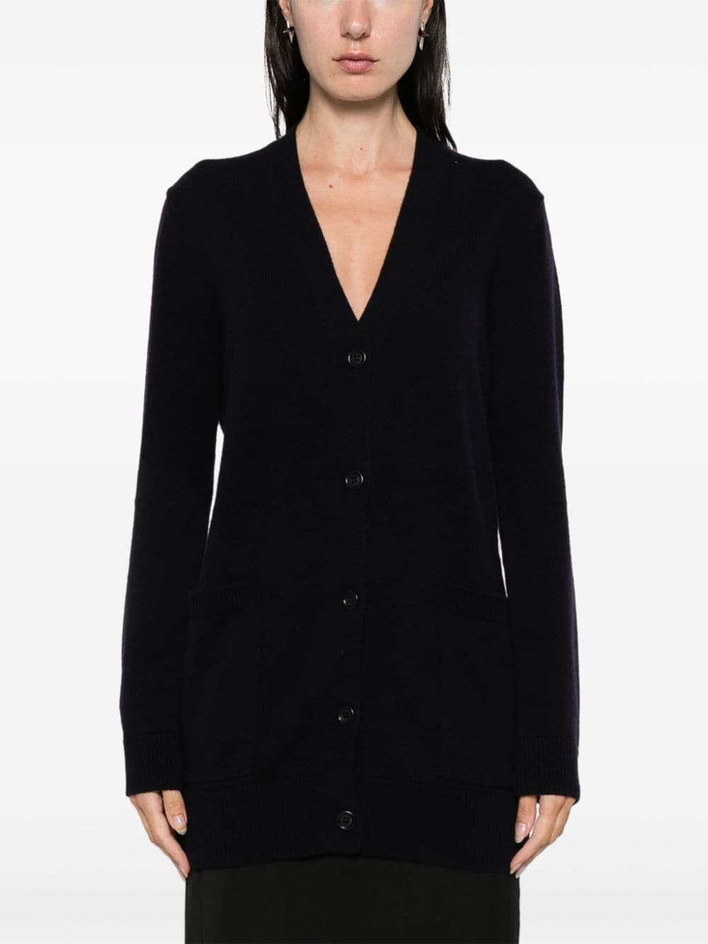 Shop Max Mara Villar Cardigan In Blau