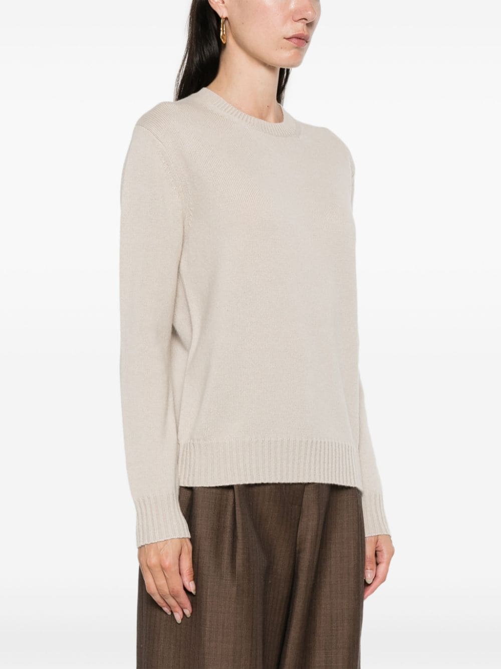 Shop Max Mara Viglio Sweater In Neutrals