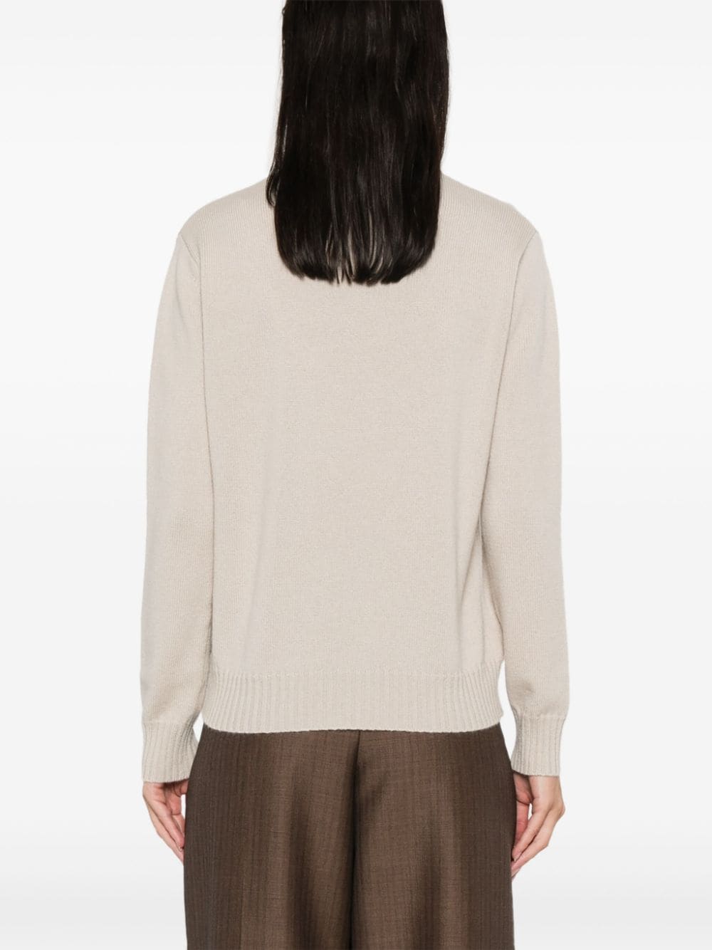 Shop Max Mara Viglio Sweater In Neutrals