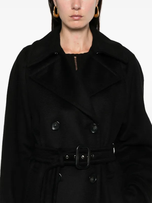 SPORTMAX LEANDRO コート Sportmax Leandro Coat | Black | FARFETCH BG