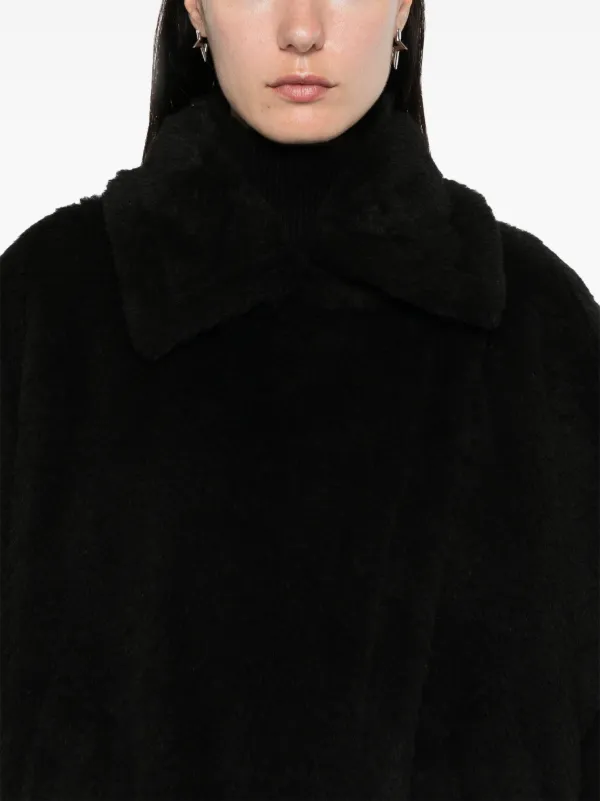 Max Mara Tebe1 Cape | Black | FARFETCH JO