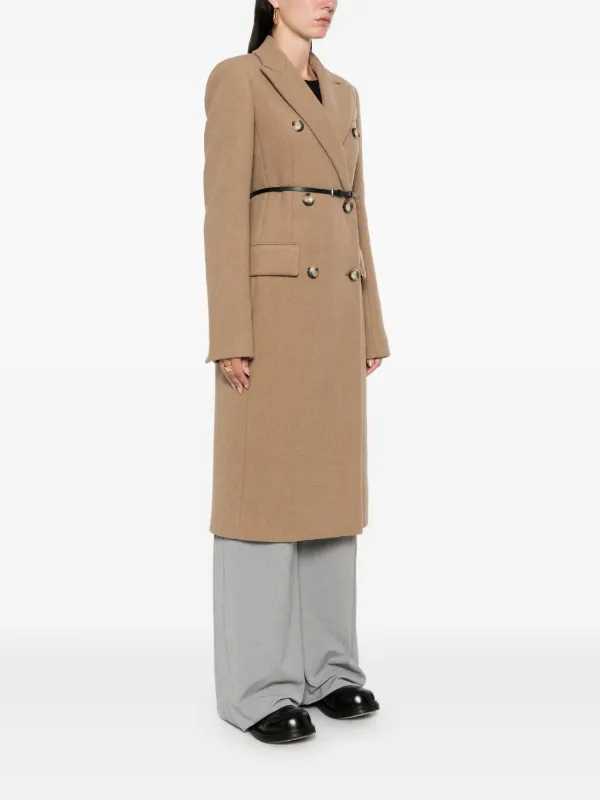 Sportmax Ghia Coat | Neutrals | FARFETCH UK