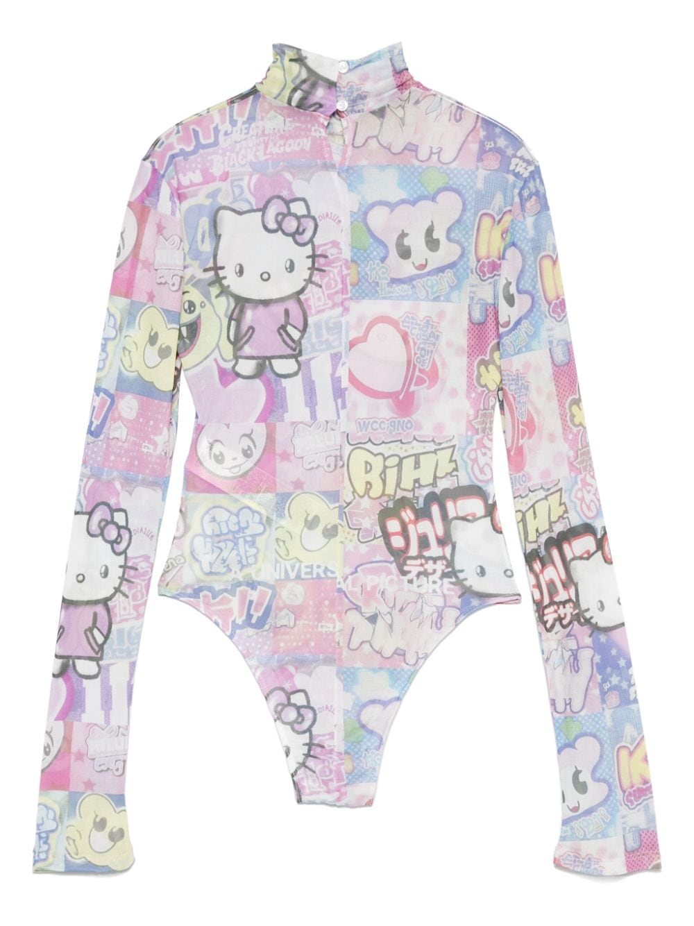 GCDS x Hello Kitty body - Blauw