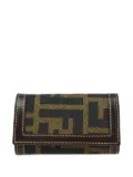 Fendi Pre-Owned 1990-2000s Zucca six-hook key case - Blue