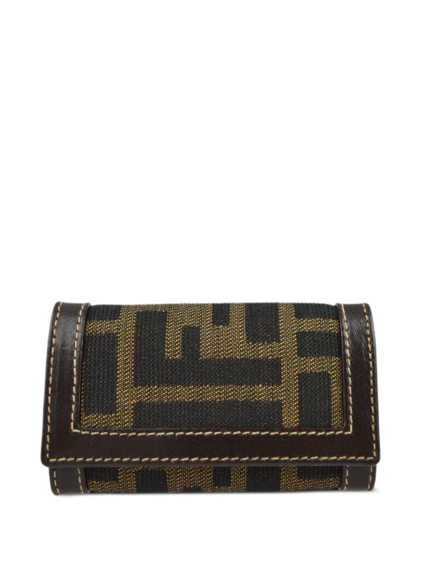 FENDI フェンディ1990 年代のビンテージズッカ柄キーケース