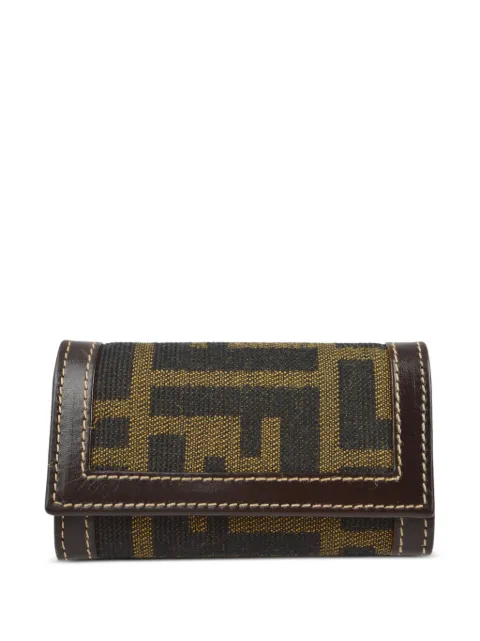Fendi Pre-Owned 1990-2000s Zucca six-hook key case 
