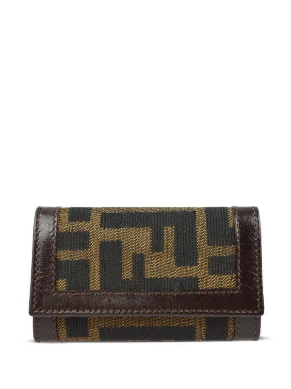 Fendi Pre-Owned 1990-2000s ズッカ キーケース | ブラウン | FARFETCH JP