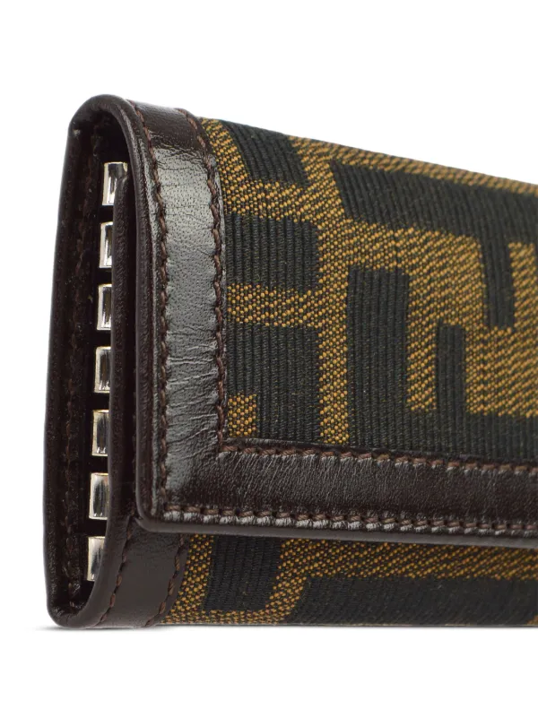 Fendi Pre-Owned 1990-2000s ズッカ キーケース | ブラウン | FARFETCH JP