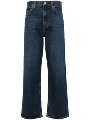 DARKPARK Creased Straight Jeans | Blue | FARFETCH