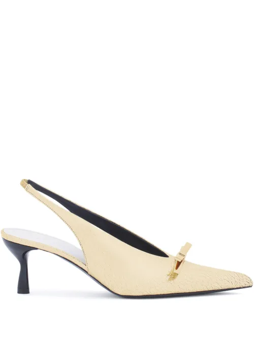 Escarpins à détail de nœud - Lanvin - Modalova