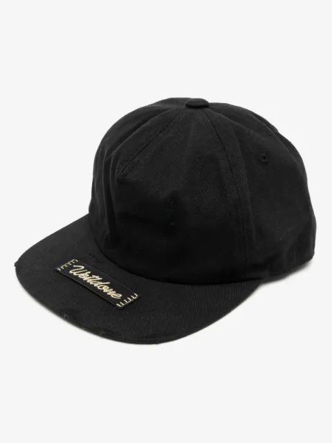 We11done logo-patched baseball cap