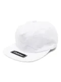 We11done logo-patched baseball cap - White