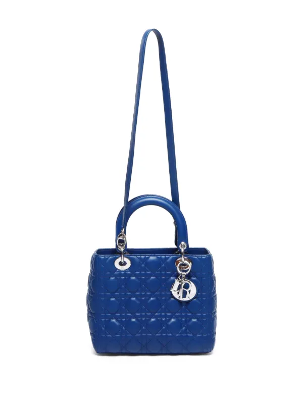 Blue lady dior bag best sale