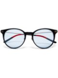 Gucci Pre-Owned round-frame tinted sunglasses - Black