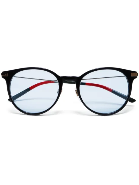 Gucci Pre-Owned round-frame tinted sunglasses