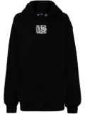 Y's graphic hoodie - Black