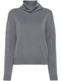 Peserico lurex sweater - Grey