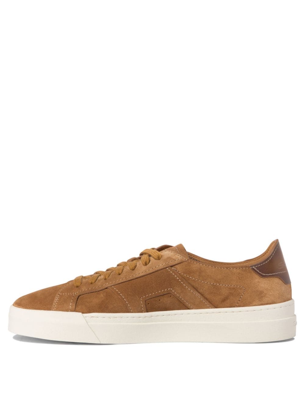 Santoni Double Buckle Sneakers Bruin