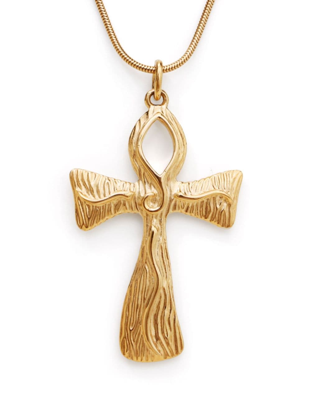 Givenchy Pre-Owned ankh pendant necklace - Goud