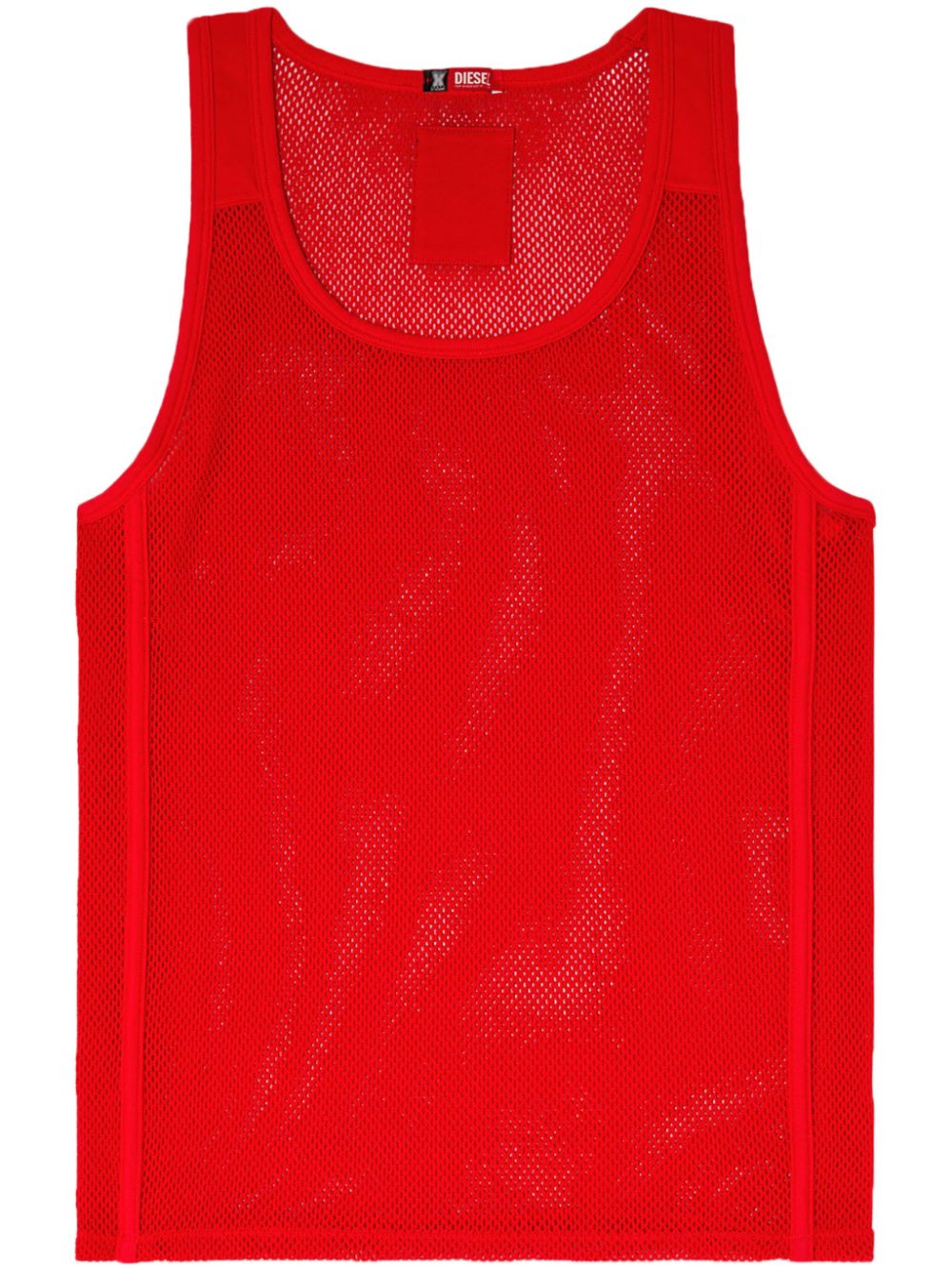 Diesel x Savage x Fenty fishnet sleep tank top - Red