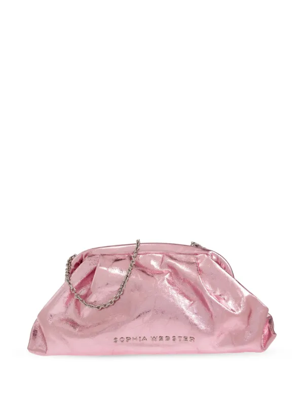 Sophia Webster Duchess Clutch Bag Pink FARFETCH AO