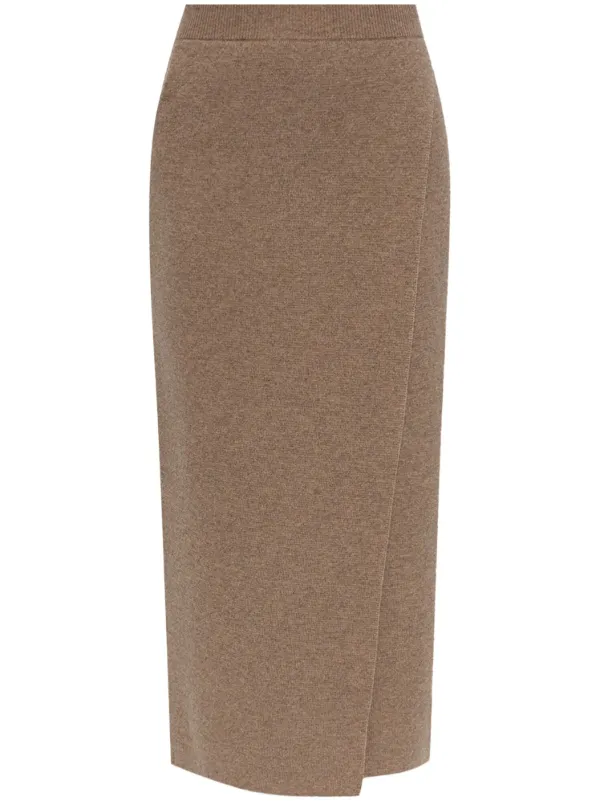 スカート MAX MARA Woman Skirt Brown 2511101013600 002 Skirts Brown and Camel Woman | Max Mara