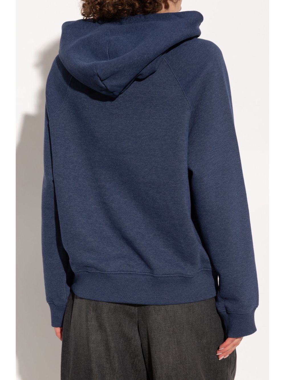 Shop Zadig & Voltaire Logo-print Hoodie In Blue