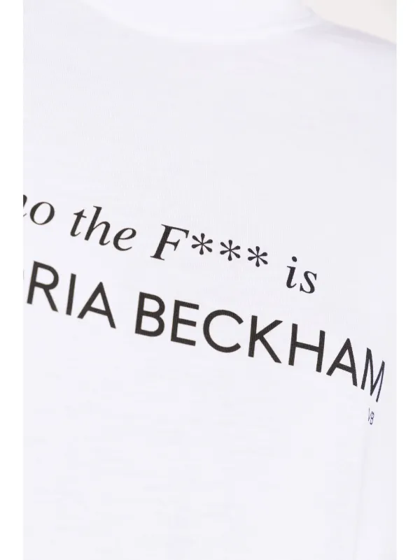 Victoria Beckham Who The F*** Is Victoria Beckham Tシャツ