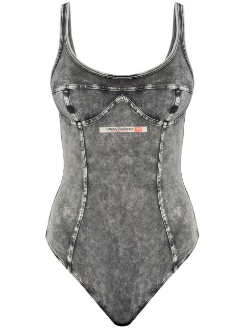 Diesel Ufby denim bodysuit 