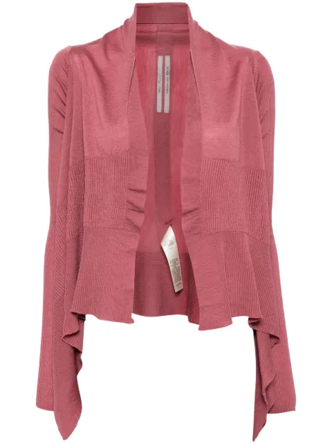 Rick Owens wrap wool cardigan