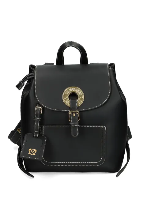 Love Moschino logo-engraved backpack 