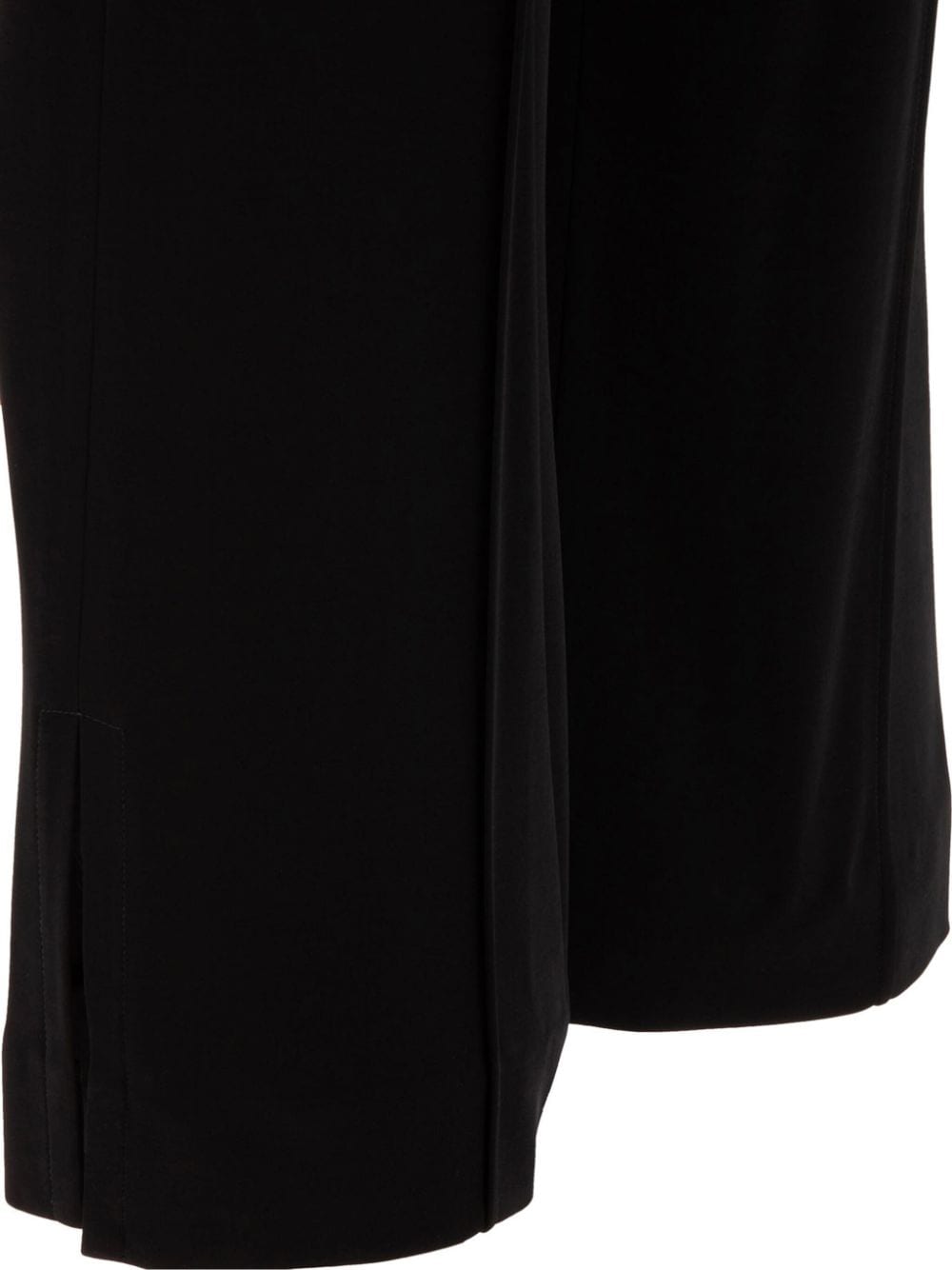 Shop Jil Sander Twill Trousers In Black