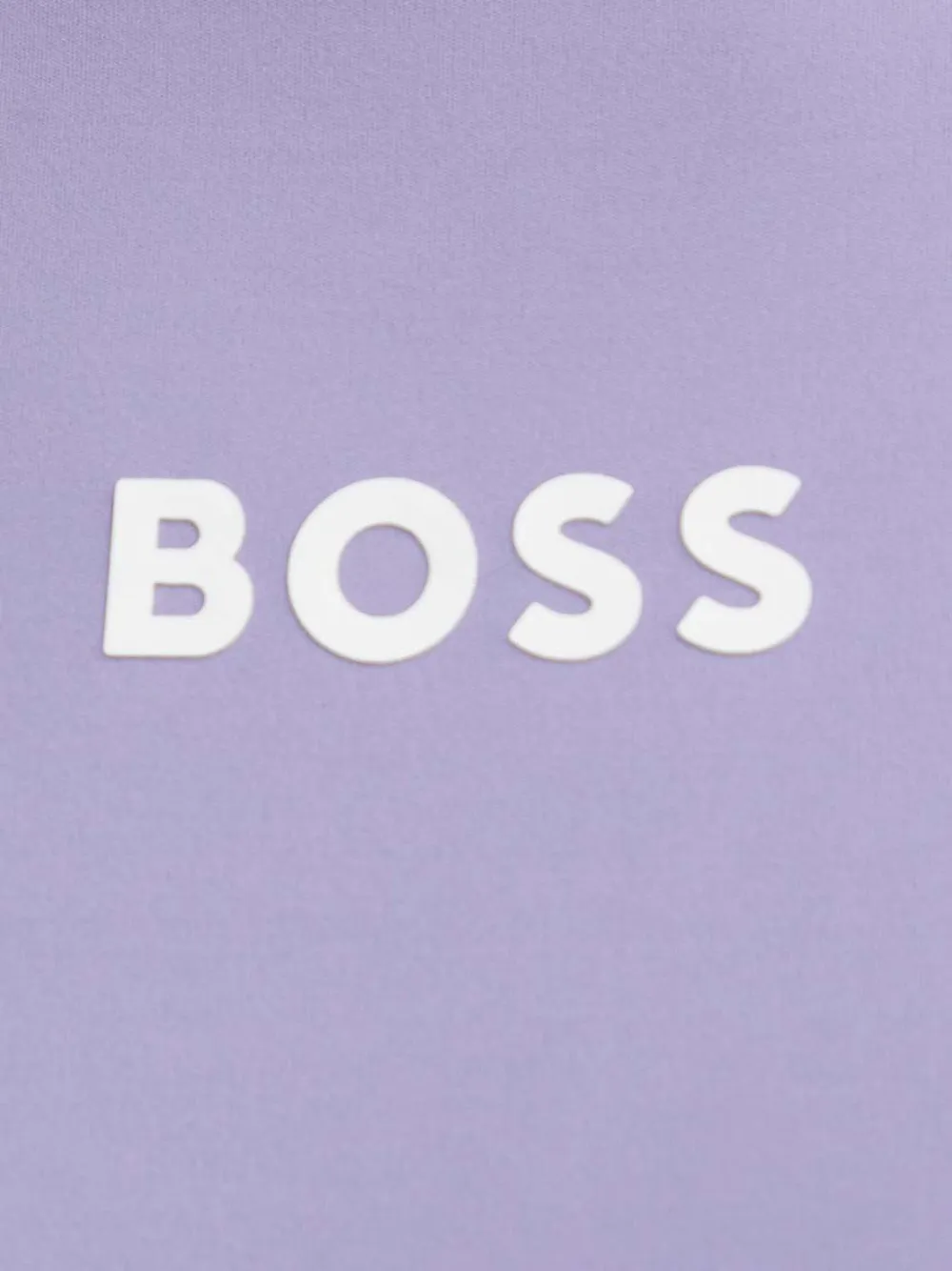 Hugo Boss Racer-back Sports Bra In Purple