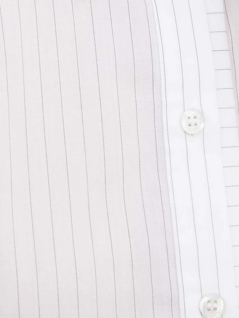 Hugo Boss Striped Long-sleeve Shirt In White