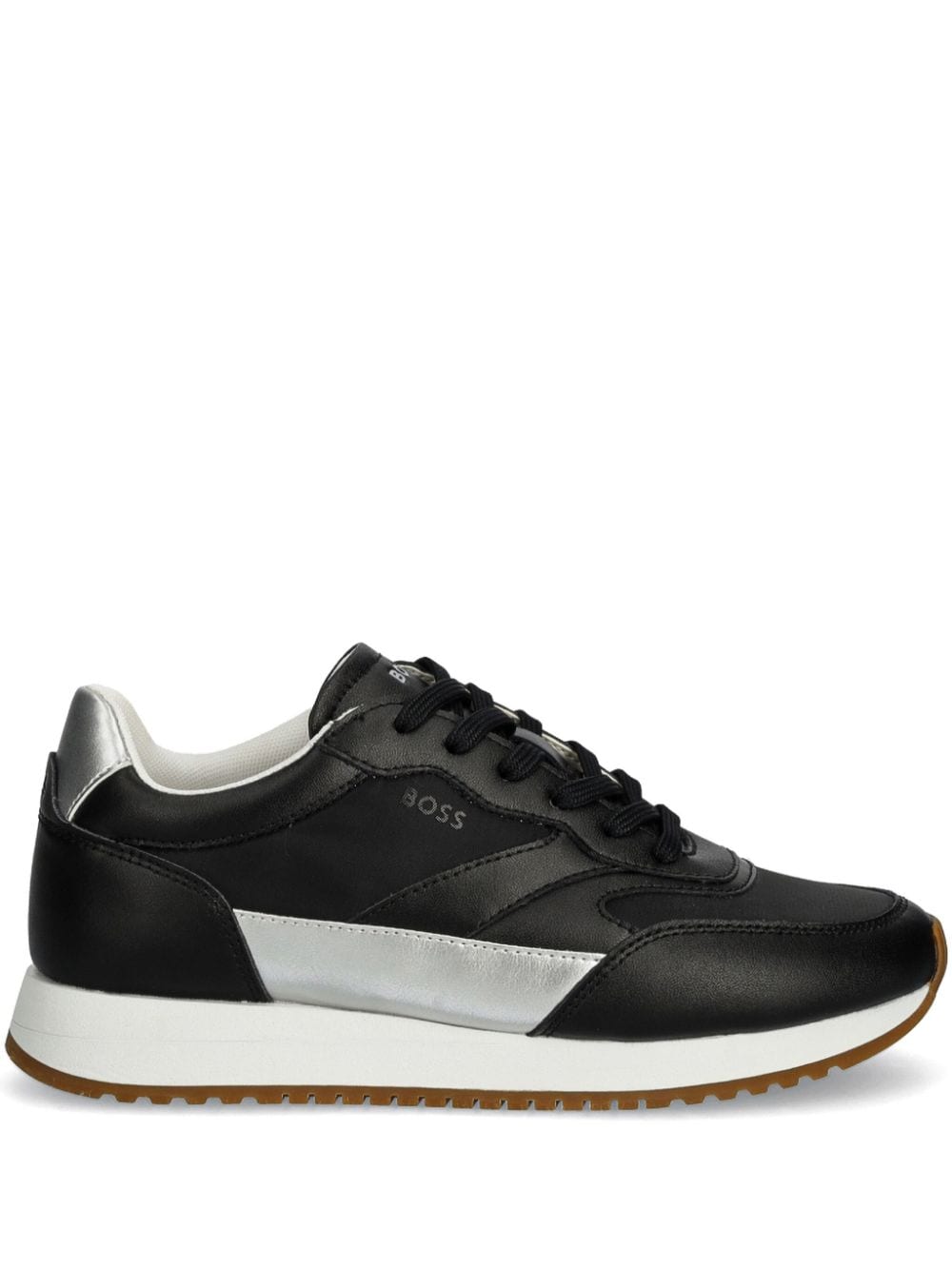 BOSS Panelled Sneakers Black FARFETCH