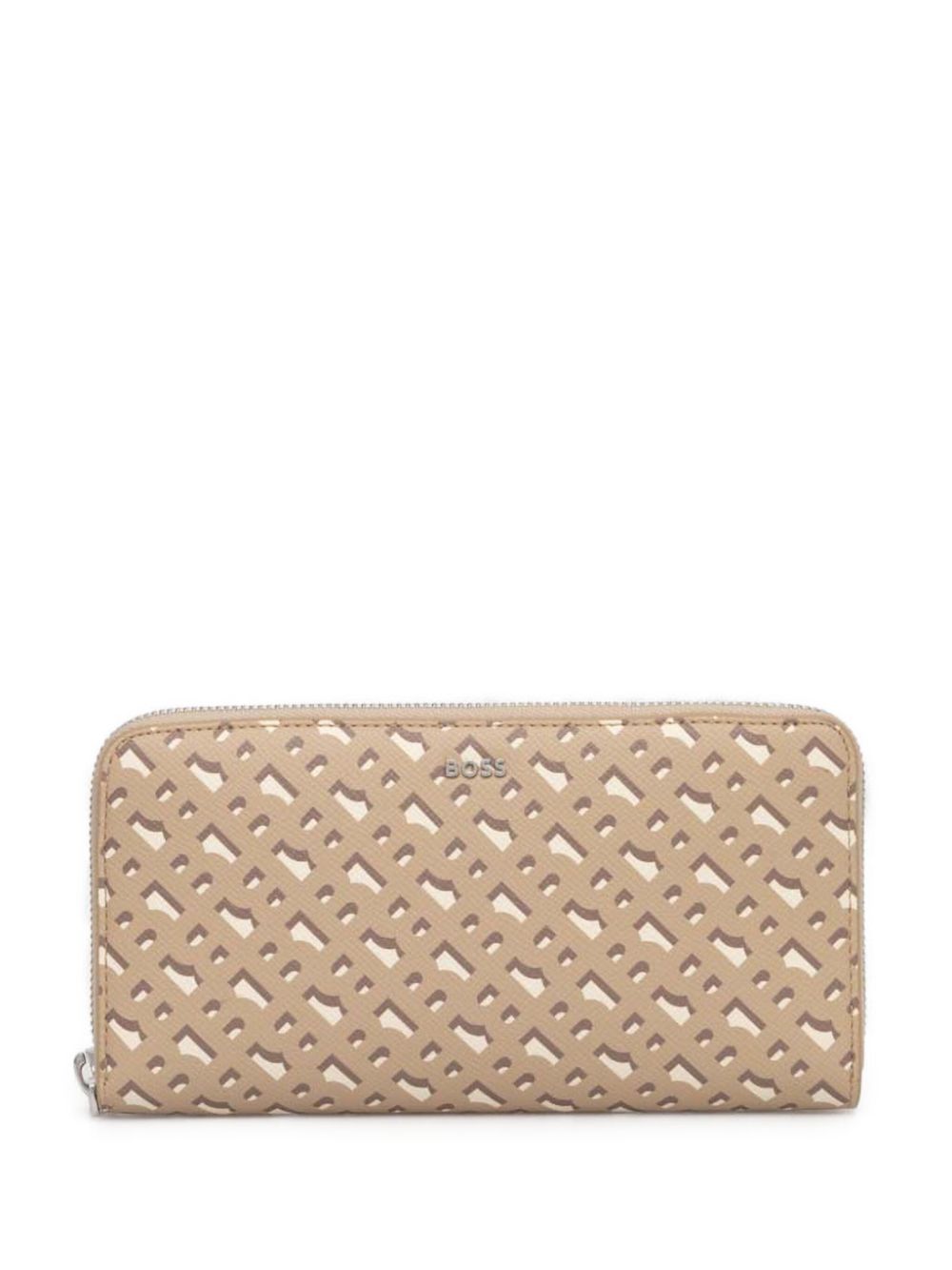 BOSS monogram wallet - Neutrals