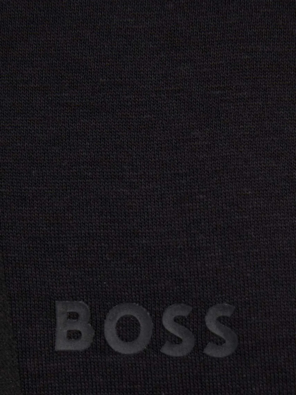 Hugo Boss Logo-print Hoodie In Black