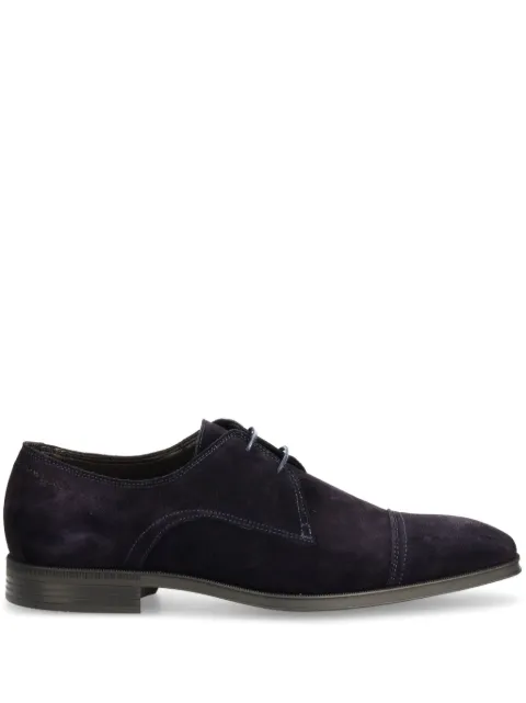 BOSS suede derby shoes