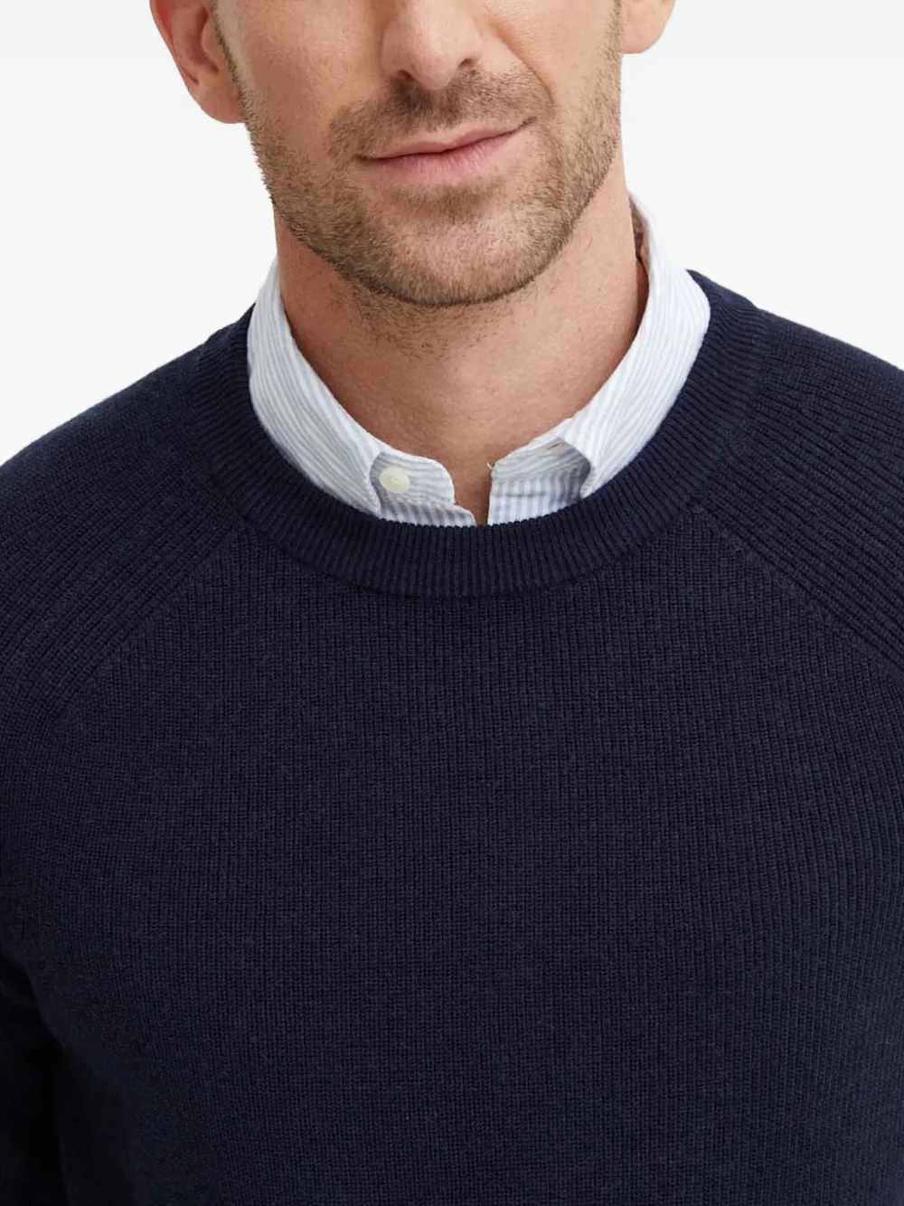 BOSS Trui met raglanmouwen Blauw